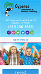 Mobile Screenshot of cypressorthopedo.com